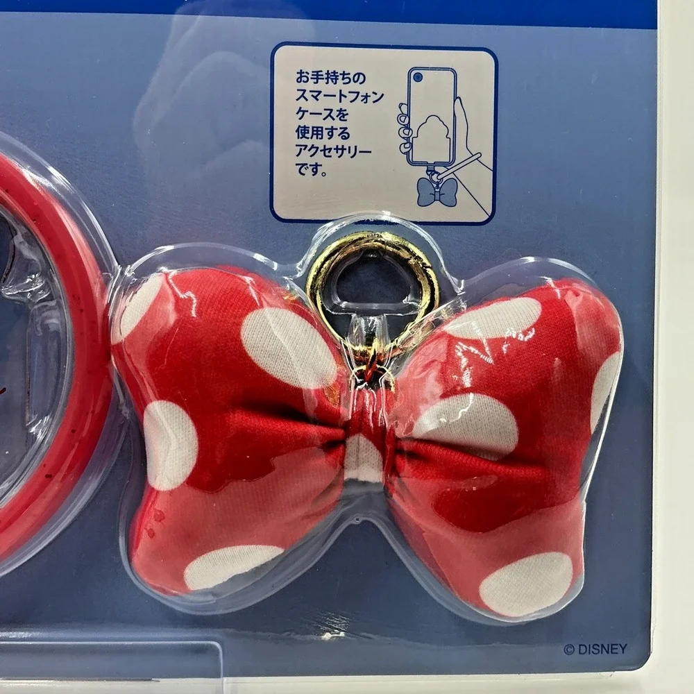 Tokyo Disney Resort Minnie Mouse Smartphone Charm Minnie Day Bow Unopened